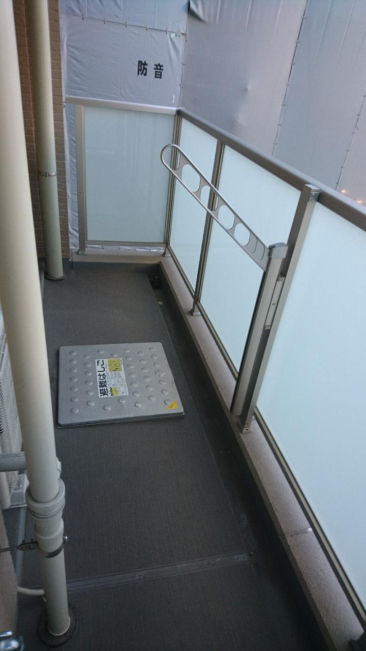プラウド日本橋大伝馬町のバルコニー