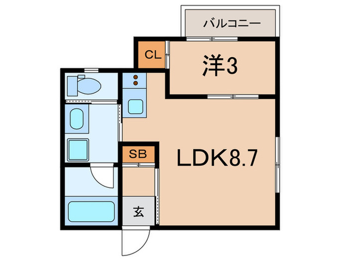 アジールシエルの間取り