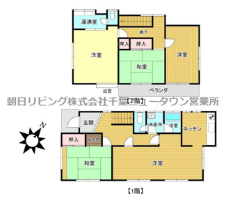 【間取り】 | 東初富戸建