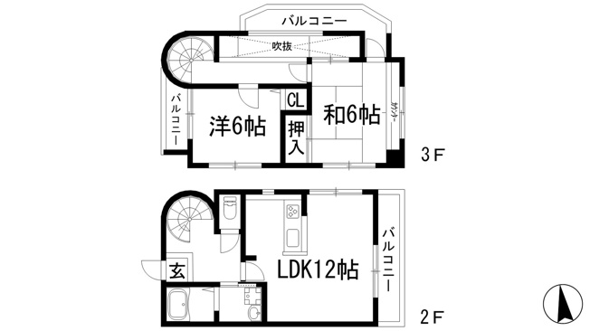 【間取り】 | アヴァンス池田