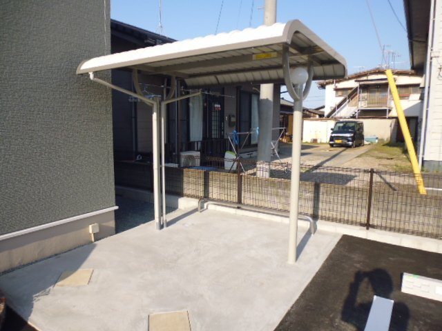 倉敷市中畝５丁目のアパートのその他共用部分|駐輪場