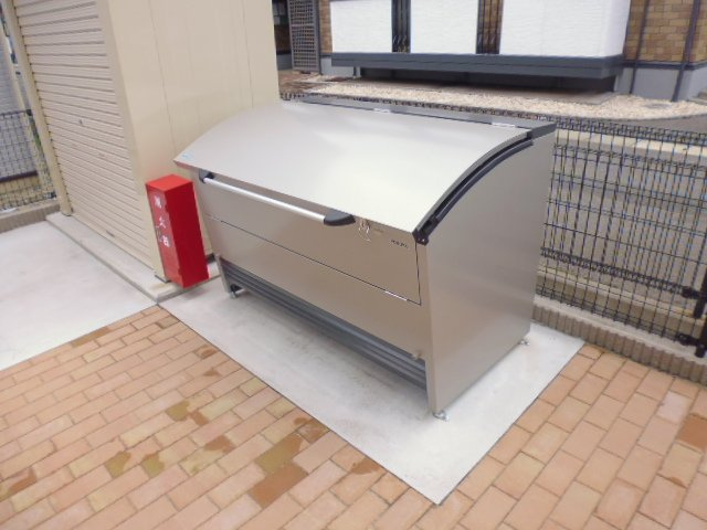 倉敷市福田町古新田のアパートのその他共用部分|敷地内専用ゴミステーション
