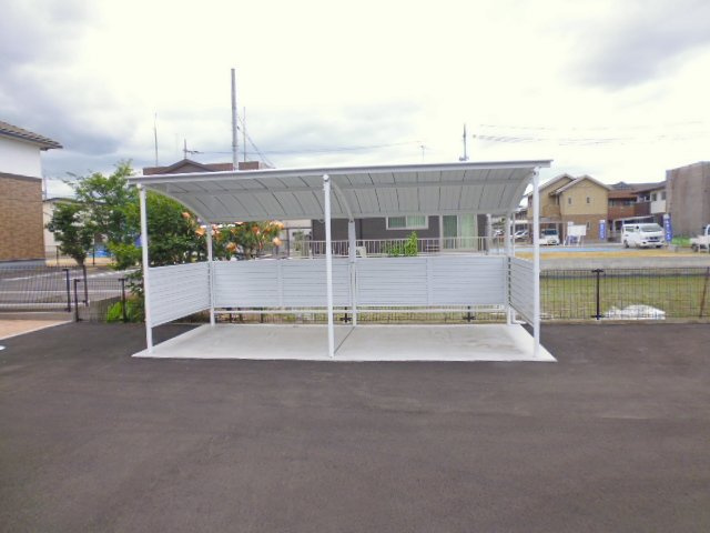 倉敷市福田町古新田のアパートのその他共用部分|駐輪場