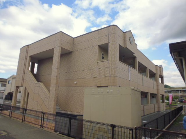 倉敷市福田町古新田のアパートの外観