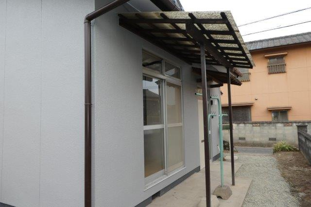 倉敷市中島の一戸建ての庭|テラス