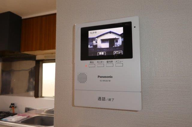 倉敷市中島の一戸建てのセキュリティ|ＴＶインターホン