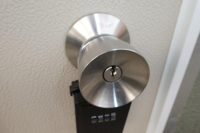 倉敷市中島の一戸建てのセキュリティ|玄関キー