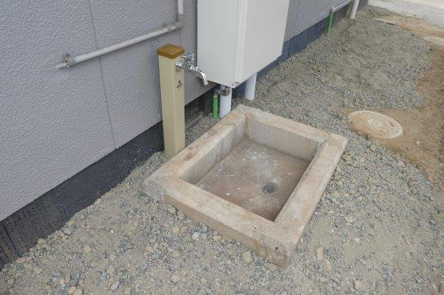 倉敷市中島の一戸建てのその他|外部散水栓