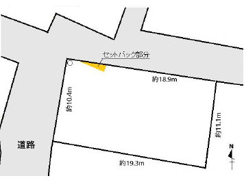 姫路市飾磨区須加　中古戸建の区画図