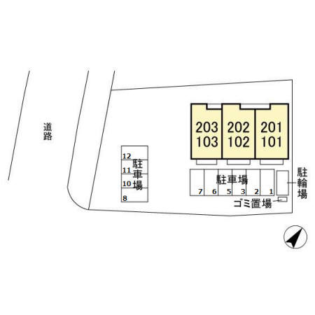 La･Tourの区画図