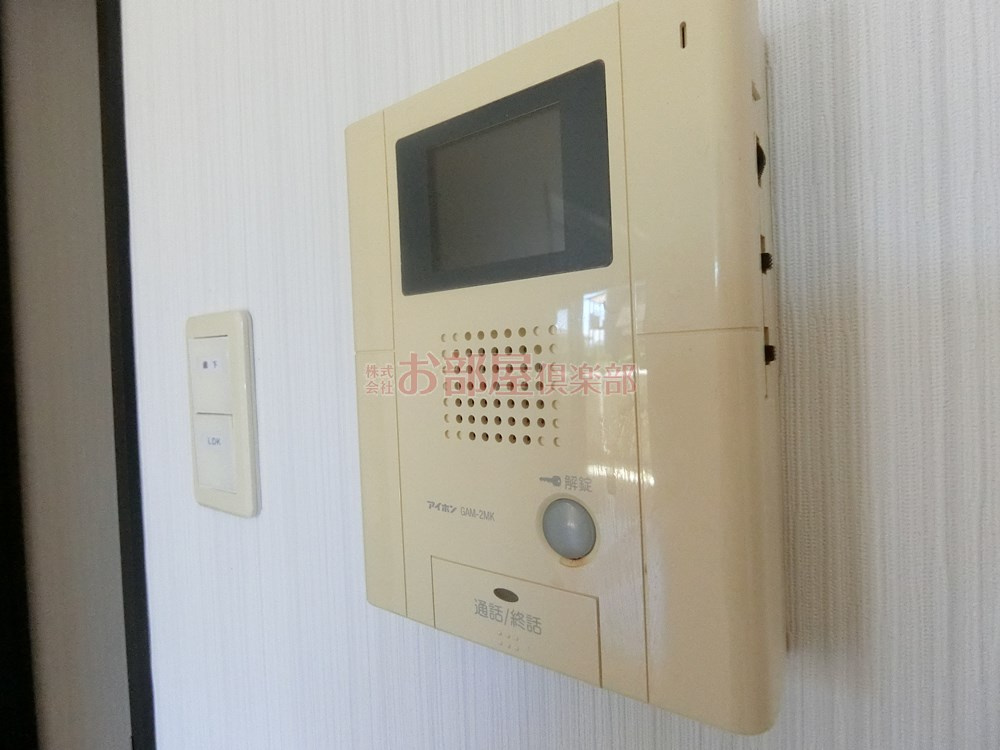 ブランシュールのセキュリティ|ＴＶインターホン付きで来訪者の確認もでき安心ですね