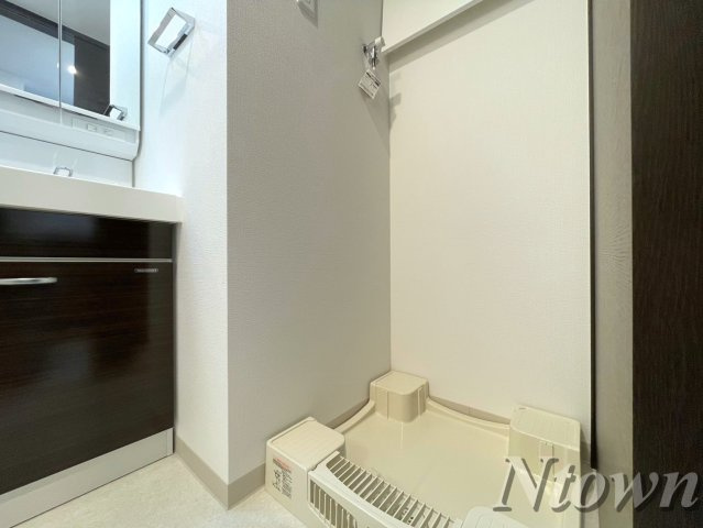 【設備】 | エステムコート名古屋新栄Ⅳネスト | 洗濯機置き場です