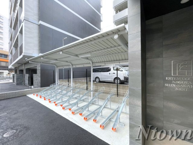 【その他共用部分】 | エステムコート名古屋新栄Ⅳネスト | 駐輪場です