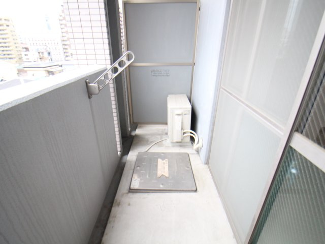 エミネンスタカハシのバルコニー|広々としたバルコニーです