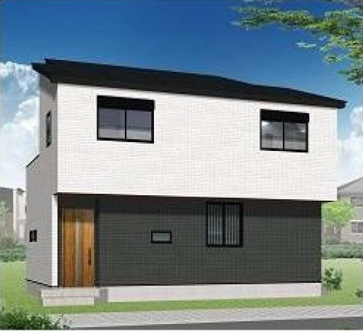 【横浜市西区西戸部町2丁目180-16新築戸建て】★仲介手数料無料★（戸部小学校・西中学校）の外観パース