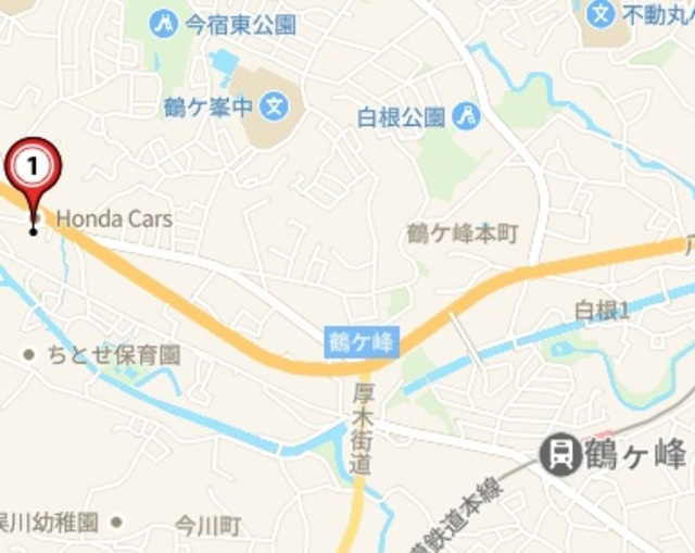 サンイーストの地図