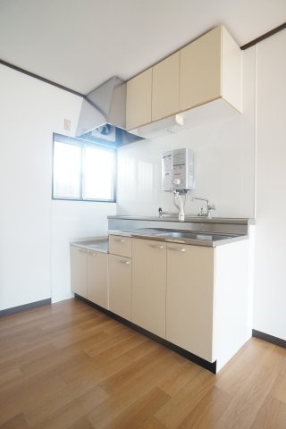 ハイツニューサウスのキッチン|使いやすいキッチン♪ガスコンロ設置可能です♪