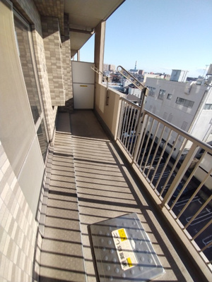★手早く洗濯物が干せるバルコニー★