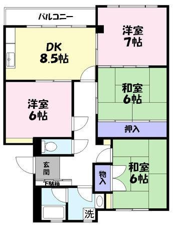 【間取り】 | リッツハイム都