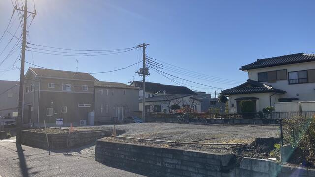 宇都宮市西川田南２丁目　329㎡　売地の外観
