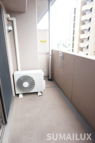 熊本市中央区九品寺２丁目の賃貸マンションのバルコニー