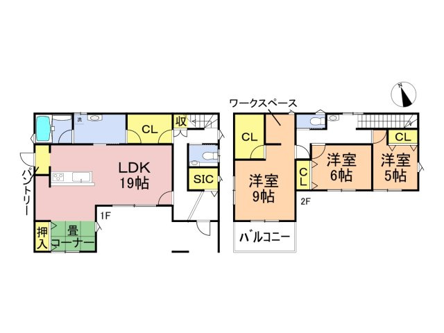戸建　安八郡安八町南今ケ渕第２　全7区画分譲の間取り|■C号棟　■ヤマダ不動産　株式会社リライフ　大垣店　■夢のマイホーム購入をフルサポートします！