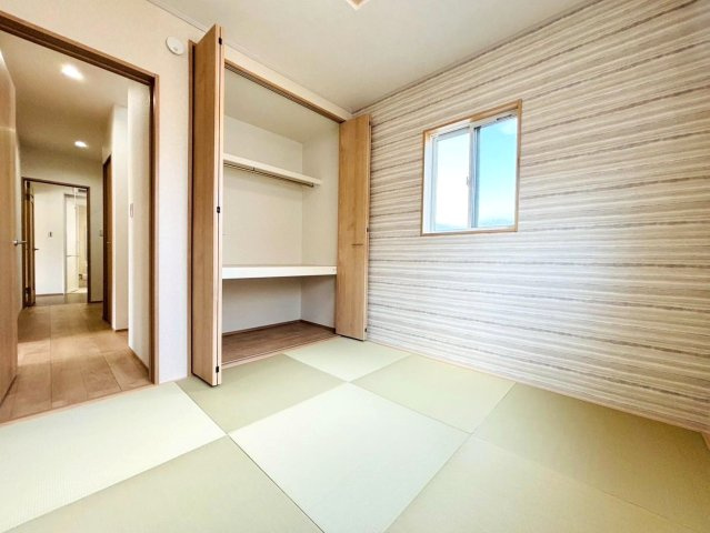 新築戸建　安八郡安八町南今ケ渕第２　全7区画分譲の和室|一室あると便利な和室は、ご来客時はもちろん、お子様のお昼寝や遊び場、寝室としてもご利用いただけます