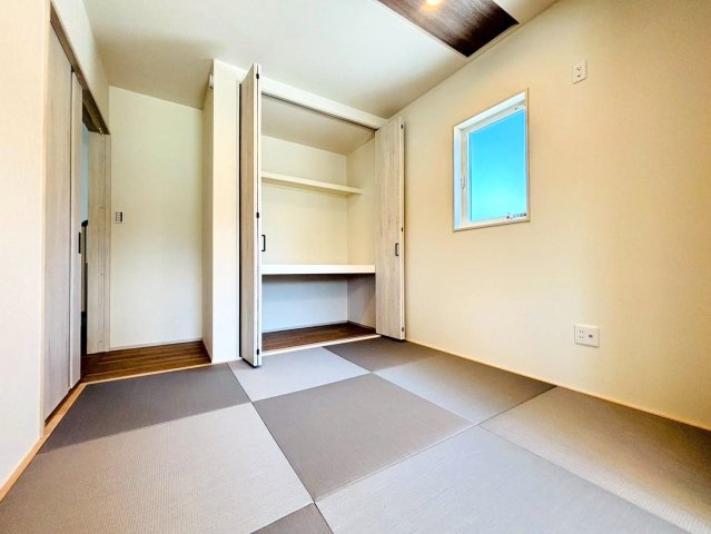 新築戸建　安八郡安八町南今ケ渕第２　全7区画分譲の和室|一室あると便利な和室は、ご来客時はもちろん、お子様のお昼寝や遊び場、寝室としてもご利用いただけます