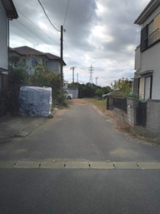 【前面道路含む現地写真】 | 東金市小沼田　中古戸建