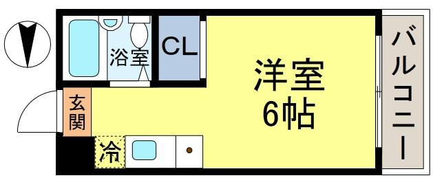 ラフィーヌ立石の間取り