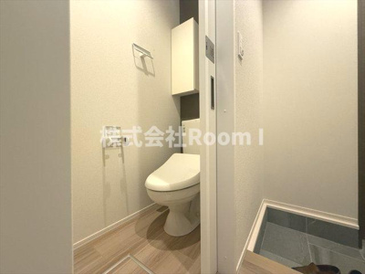 【トイレ】 | HEBEL MAISON OSAKA PORT・旭化成ヘーベルメゾンHEBEL HAUS | 落ち着いたトイレです