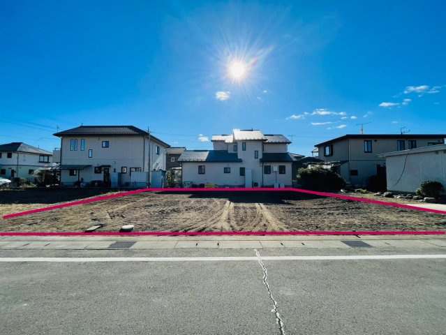 前橋市川曲町　売地の外観|現地案内ご希望の方は東京土地建物株式会社までお問い合わせ下さい！