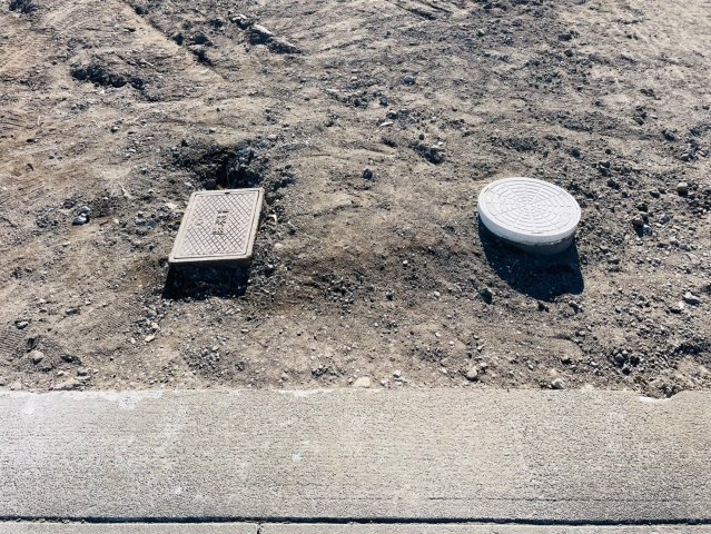 前橋市川曲町　売地の外観