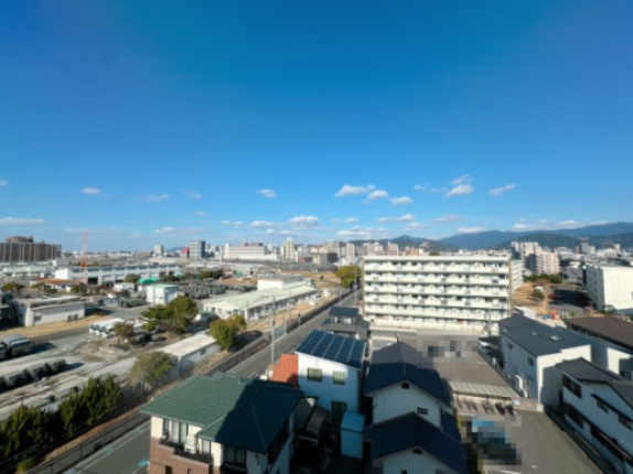 【展望】 | ユーハイム南福岡☆仲介手数料無料☆ | この眺めが欲しくて住む。そういう住まいの選び方もここでならあります。