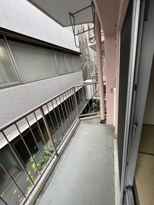 【バルコニー】 | 村上コーポ　日本人のみ　店・民泊不可