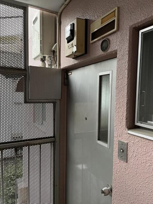 【玄関】 | 村上コーポ　日本人のみ　店・民泊不可