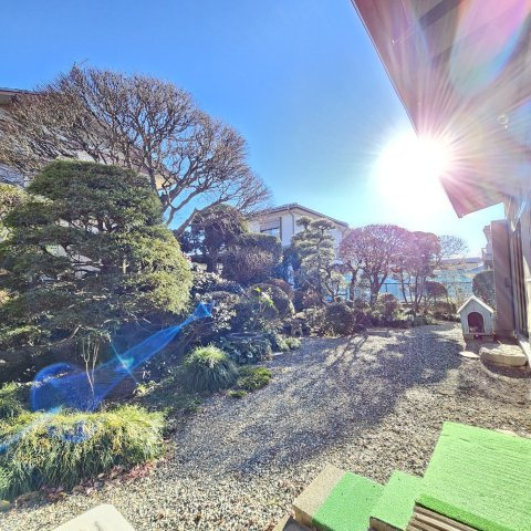 前橋市山王町2丁目12-8の庭
