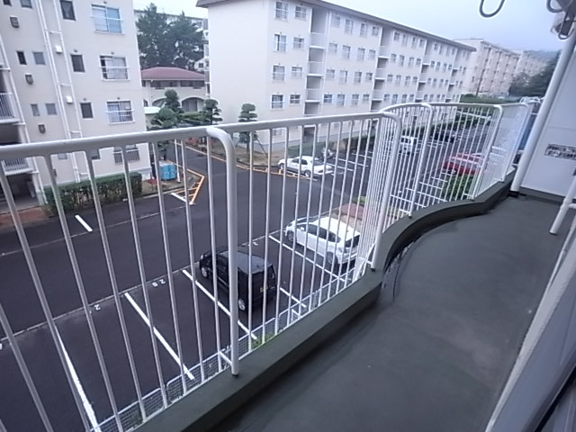 神戸市北区甲栄台１丁目の賃貸マンションのバルコニー|バルコニー