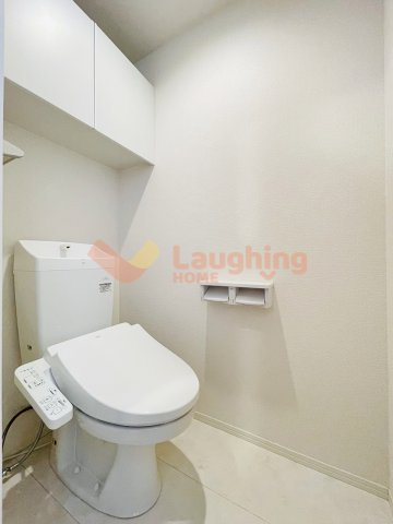 プラザ宮園のトイレ|落ち着いた色調のトイレです