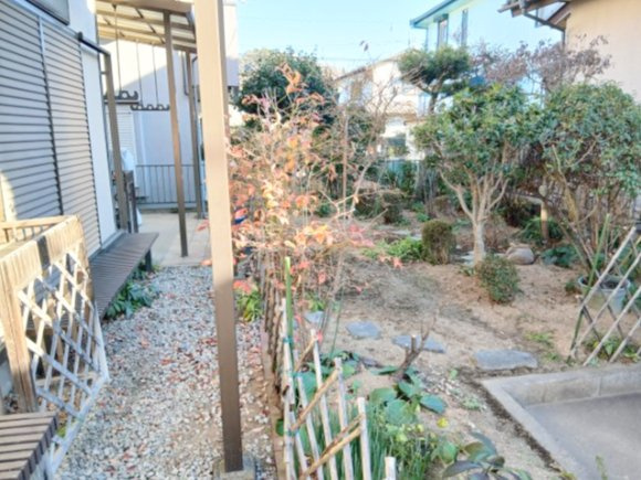 比企郡小川町東小川3丁目 中古戸建の庭
