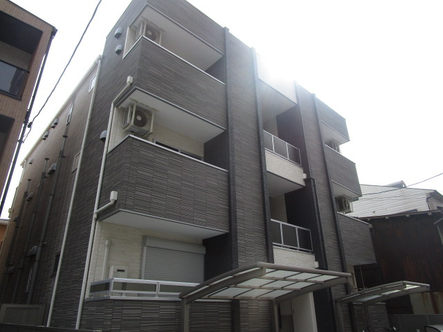 大阪市平野区加美南２丁目の一棟マンションの外観