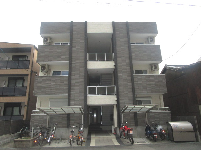 大阪市平野区加美南２丁目の一棟マンションの外観