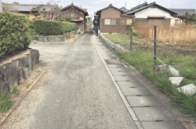 西条市広江の前面道路含む現地写真
