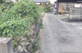 西条市広江の前面道路含む現地写真