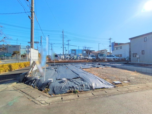 春日部市中央　新築一戸建て　1号棟の外観