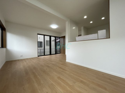 【居間・リビング】 | 大萱７丁目 | 何気なく過ぎる時でさえも上質なひと時となる快適な空間を目指して。