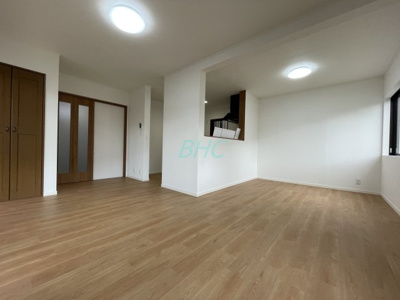 【居間・リビング】 | 大萱７丁目 | 家族との時間、自分の時間共に大切にできる空間がここにあります。