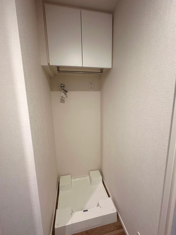 洗濯機置場です