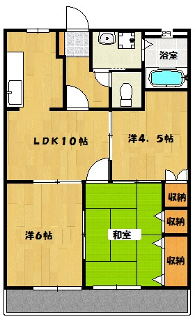 【間取り】 | ピアコスモⅡ | ピアコスモⅡ(Goodhome)