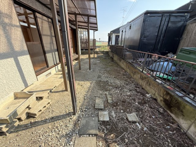 【庭】 | 加須市下樋遣川　中古住宅   | 現地(2025年1月撮影)